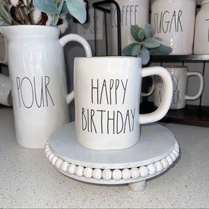 New Rae Dunn HAPPY BIRTHDAY Mug HTF